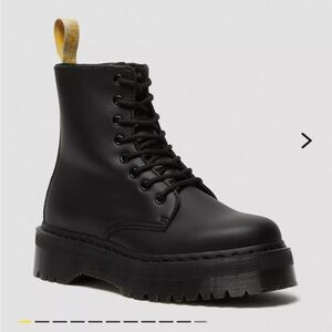 Dr Marten Vegan Jadon II Boot Mono Platforms